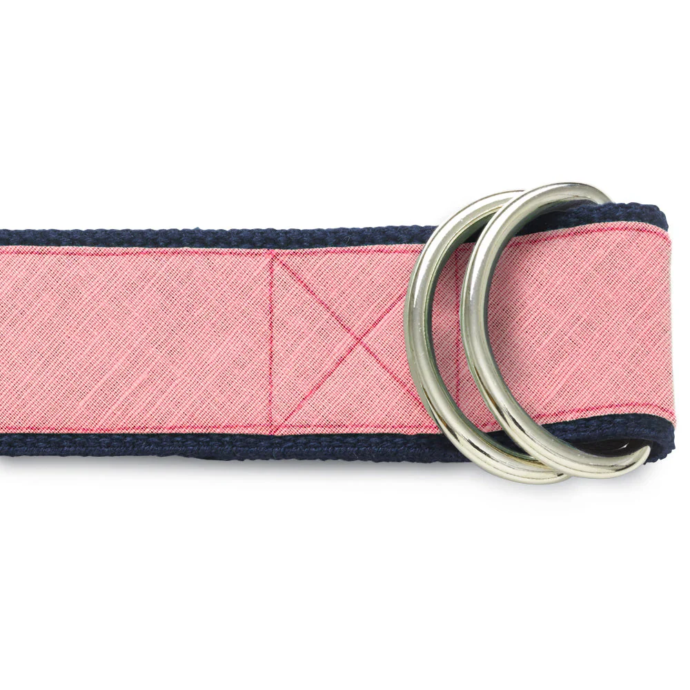 Solid Linen Rosa - D-Ring Belts - Image 2