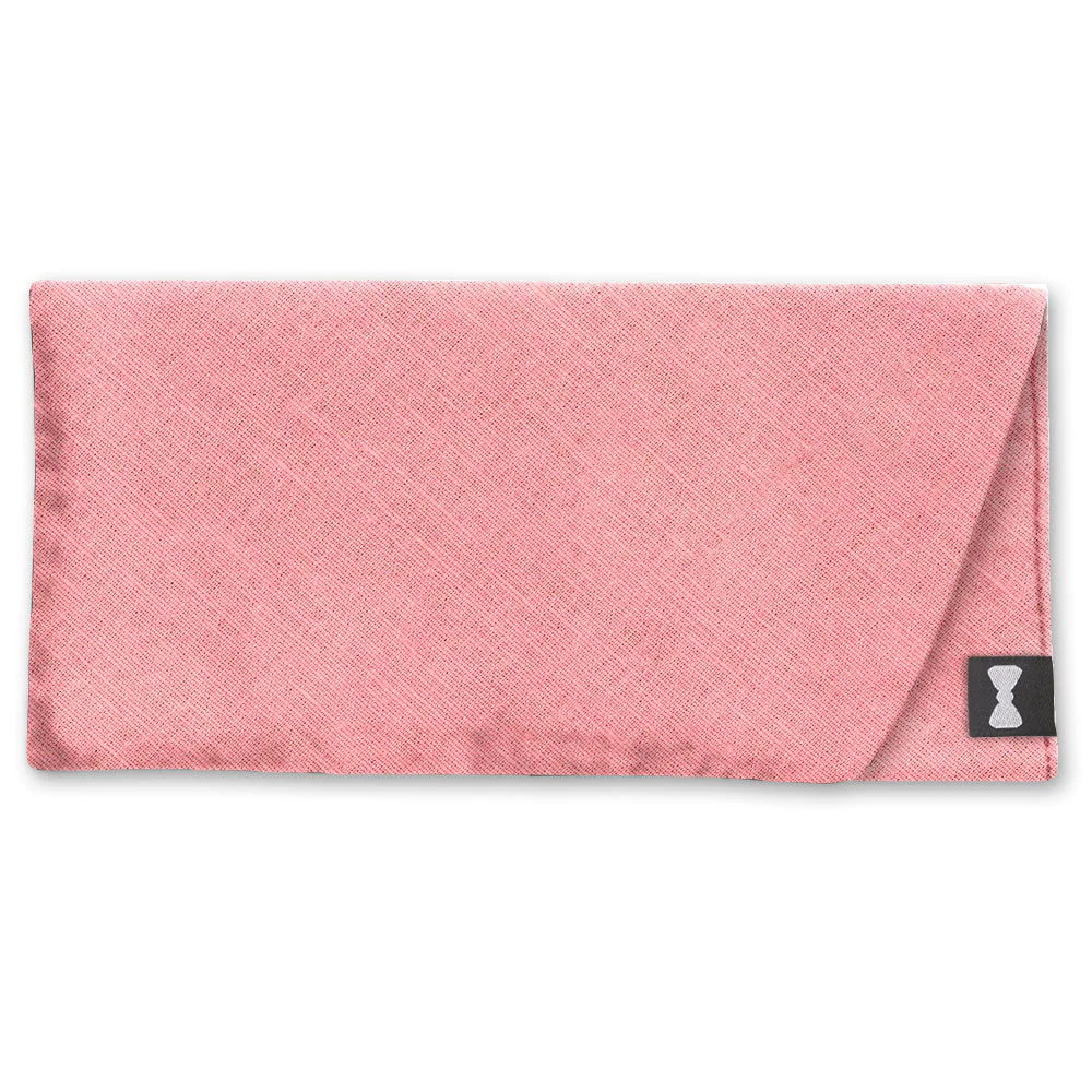 Solid Linen Rosa - Eyeglass Cases
