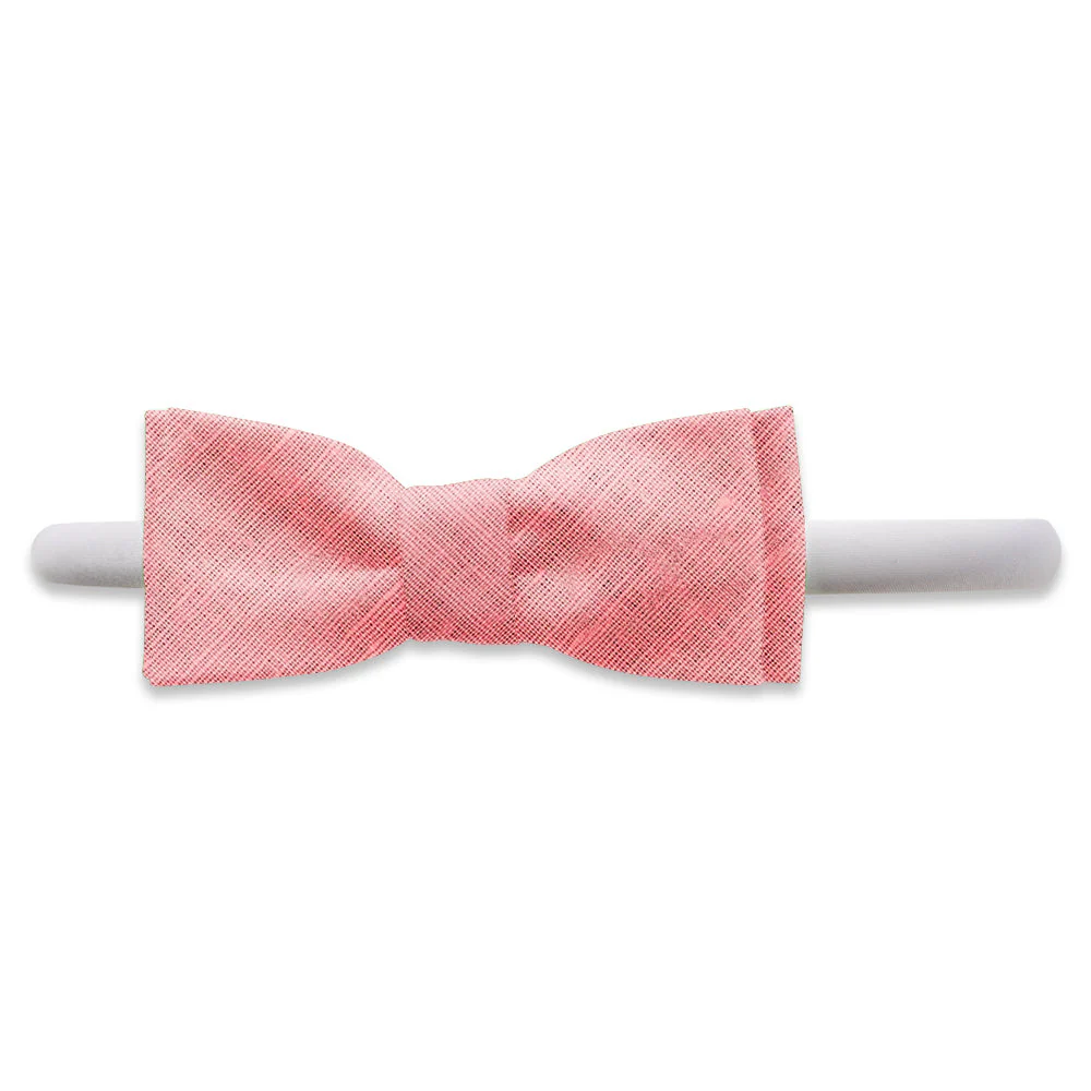 Solid Linen Rosa - Kids Hair Band