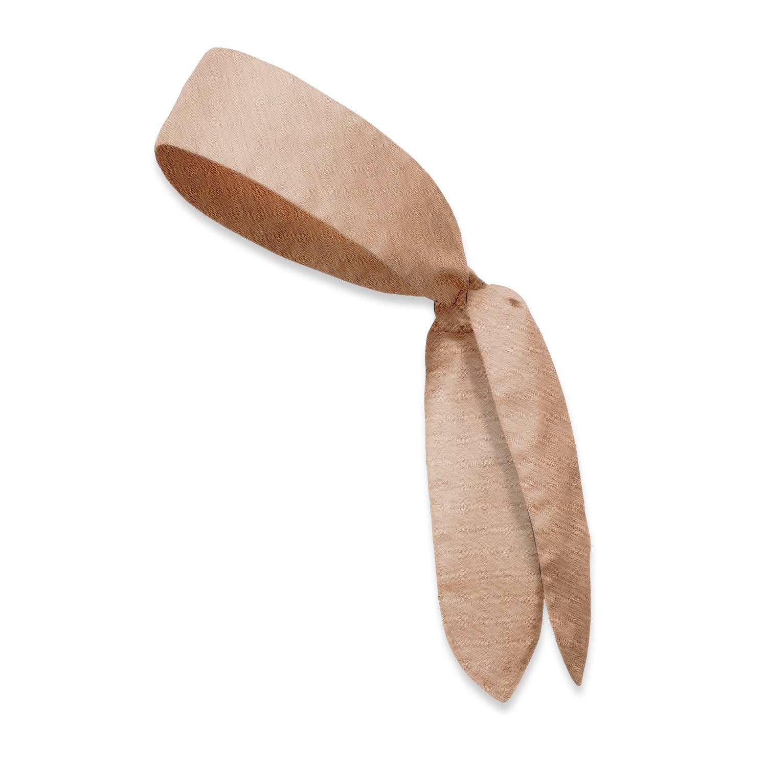 Solid Linen Sand - Hair Scarf