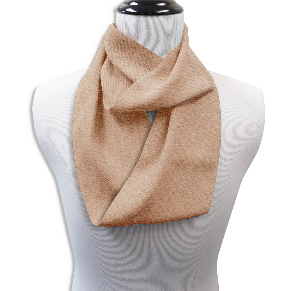 Solid Linen Sand - Infinity Scarves