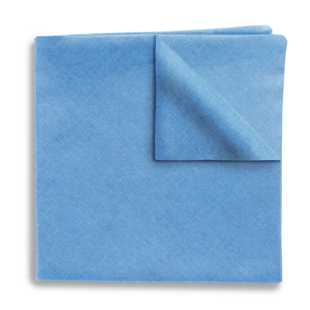 Solid Linen Sky - Pocket Squares