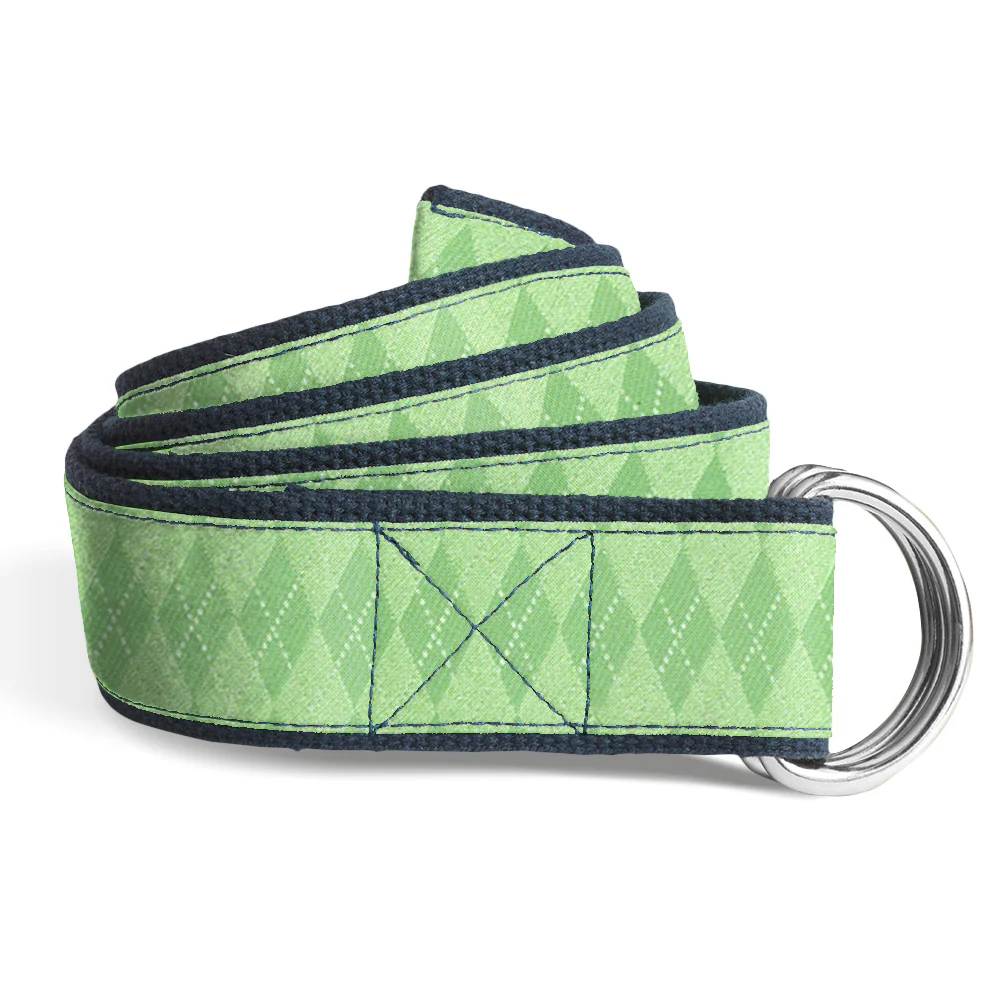 Somerled Mint - D-Ring Belts