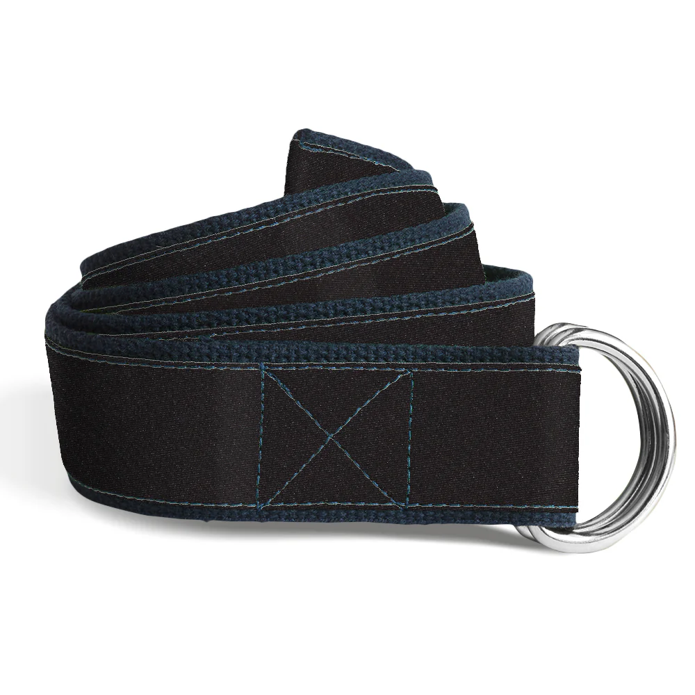 Somerville Black - Kids' D-Ring Belts