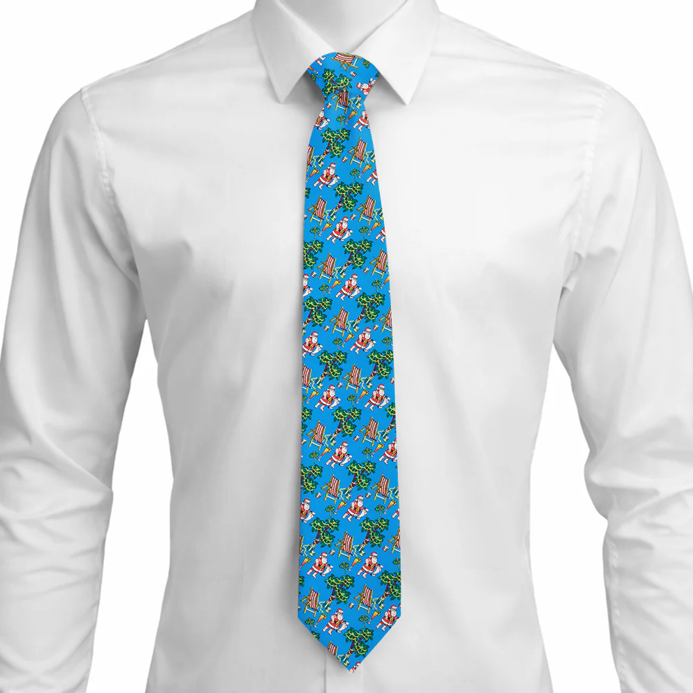 Tropical Santa - Neckties - Image 3